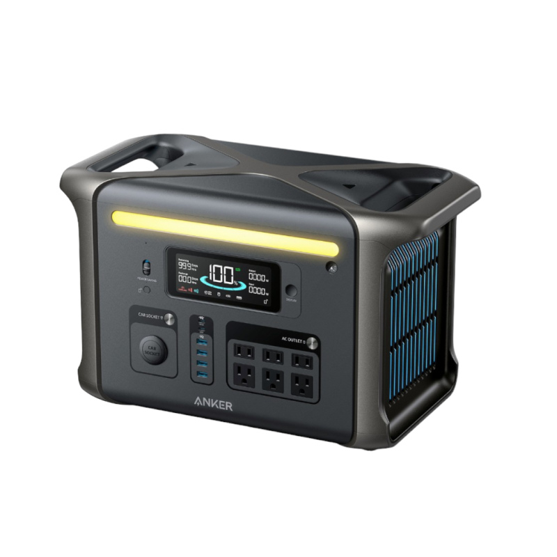 Anker SOLIX F1500 Tragbare Powerstation 1536 Wh, 1800W - 0% MwSt. (gem. § 12 Abs. 3 UStG)*