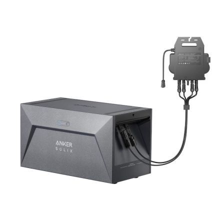 Anker SOLIX Solarbank E1600 Solarstromspeicher 1600Wh mit MI80 Mikroinverter - 0% MwSt. (gem. § 12 Abs. 3 UStG)*