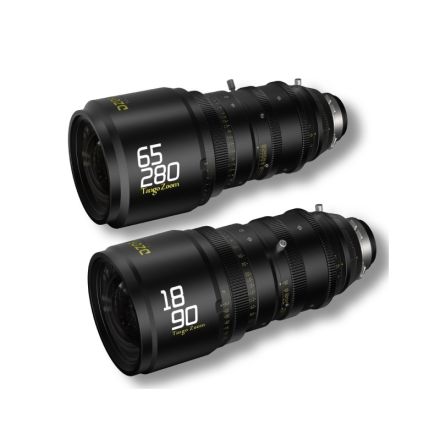 DZOFILM Tango 2-Lens Kit 18-90mm T2.9/65-280mm T2.9-4 for PL&EF Mount S35 imperial w/o servo