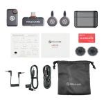 Hollyland LARK M2S Combo Wireless Microphone, Lieferumfang
