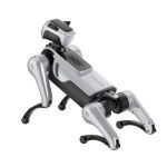 Magicdog Pro Roboterhund mit technischer Rückseite, Draufsicht von hinten