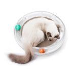 PetKit 4 in 1 Kratzspielzeug und Körbchen für Katzen Meow Planet Bölle