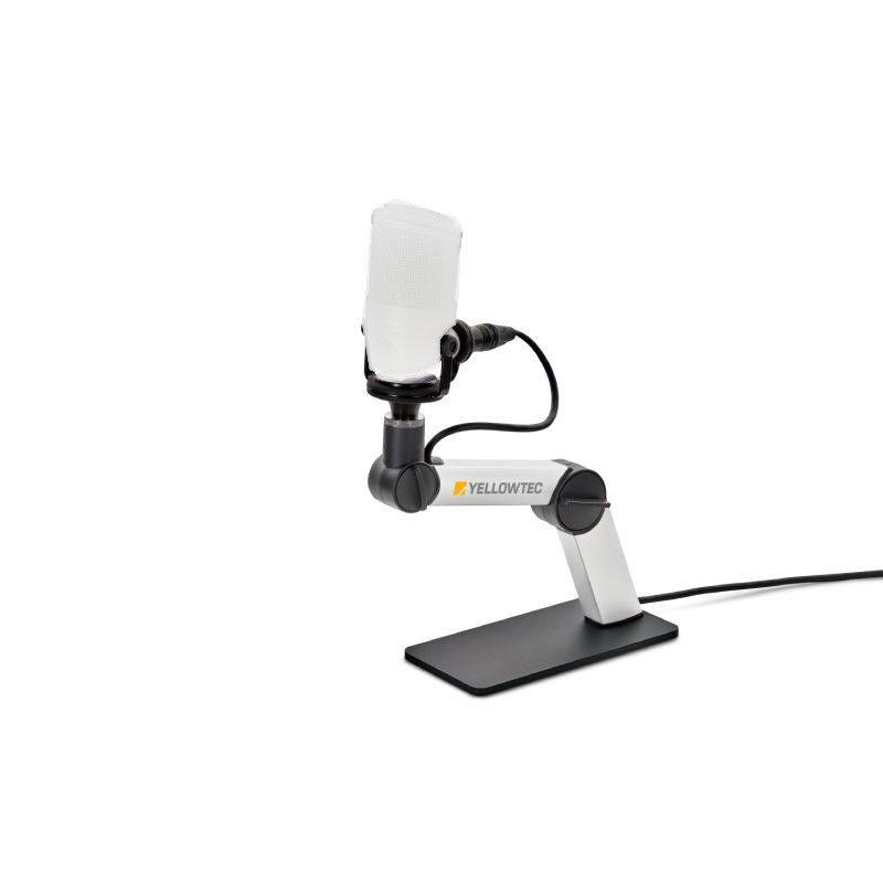 Yellowtec m!ka Table Stand - Aluminium - ohne OnAir-Anzeige - installierte XLR-Stecker