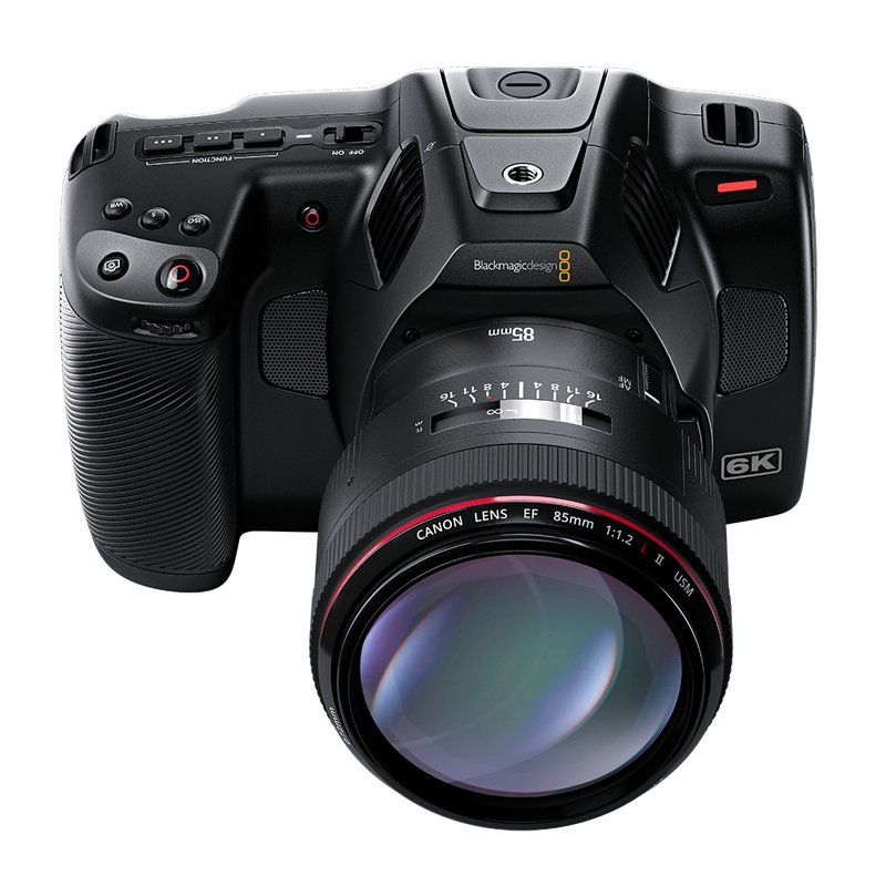 Blackmagic Pocket Cinema Camera 6K Pro kaufen, Blackmagic Design, Pocket Cinema Camera 6K Pro, Digitalfilmkamera, Camcorder Blackmagic Pocket Cinema Camera 6K Pro mit Objektiv